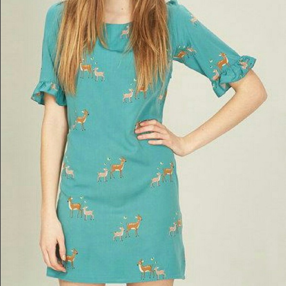 🦌 Sugarhill Boutique Deer Dress the CUTEST!🦌
